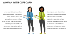 Woman with Clipboard - Slide 1