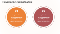 2 Linked Circles Infographic - Slide 1