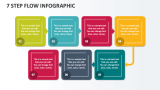7 Step Flow Infographic - Slide 1