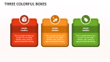 Three Colorful Boxes - Slide 1