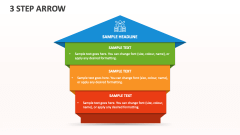 3 Step Arrow - Slide 1