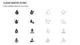 Clean Water Icons - Slide 2