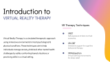 Virtual Reality Therapy - Slide 2