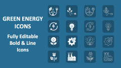Green Energy Icons - Slide 1