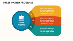 Three Month Program - Slide 1