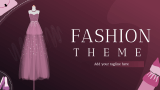 Fashion Presentation Theme - Slide 1