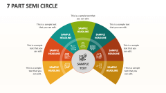 7 Part Semi Circle - Slide 1
