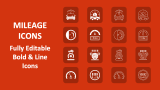 Mileage Icons - Slide 1