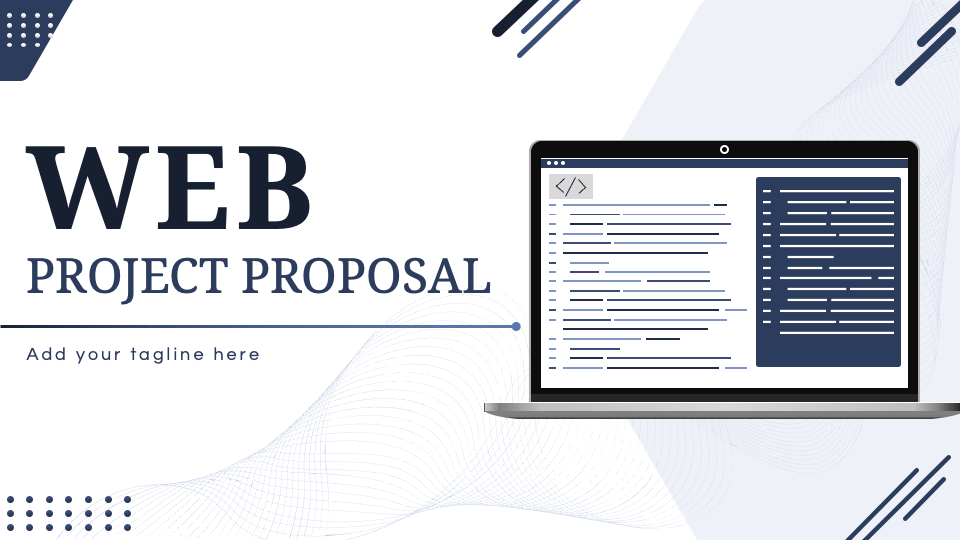 Web Project Proposal Template for Google Slides and PowerPoint - PPT Slides