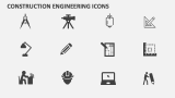 Construction Engineering Icons - Slide 5