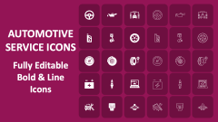 Automotive Service Icons - Slide 1