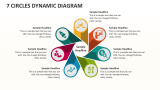 7 Circles Dynamic Diagram - Slide 1