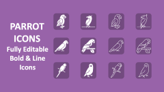 Parrot Icons - Slide 1