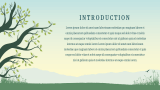 Nature Background Theme - Slide 2
