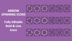 Arrow Spinning Icons - Slide 1