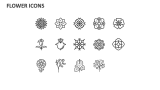 Flower Icons - Slide 3