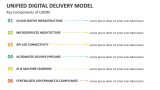 Key Components of Unified Digital Delivery Model - Slide 5