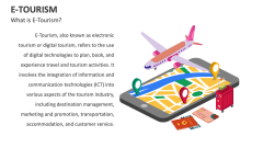 What is E-Tourism? - Slide 1