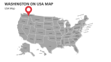 Washington Map - Slide 3