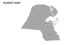 Kuwait map - Slide 2