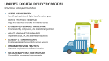 Roadmap to Implementation of Unified Digital Delivery Model - Slide 7