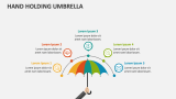 Hand Holding Umbrella - Slide 3