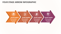 Four Stage Arrow Infographic - Slide 1