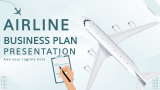 Airline Business Plan Presentation - Slide 1