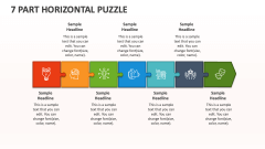 7 Part Horizontal Puzzle - Slide 1