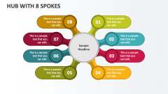 Hub with 8 Spokes - Slide 1