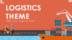 Logistics Presentation Theme - Slide 1