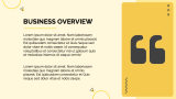 Minimal Yellow Presentation - Slide 2
