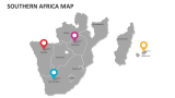 Southern Africa Map - Slide 3