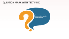 Question Mark with Text Filed - Slide 1
