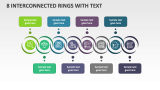 8 Interconnected Rings with Text - Slide 1