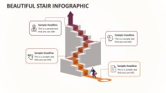 Beautiful Stair Infographic - Slide 1
