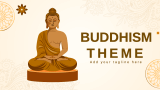 Buddhism Theme - Slide 1