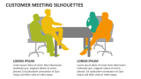 Customer Meeting Silhouettes - Slide 2