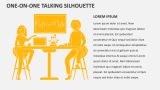 One-on-one Talking Silhouette - Slide 4