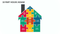 10 Part House Jigsaw - Slide 1