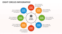 Eight Circles Infographic - Slide 1