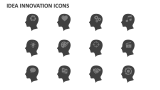Ideas Innovation Icons - Slide 5