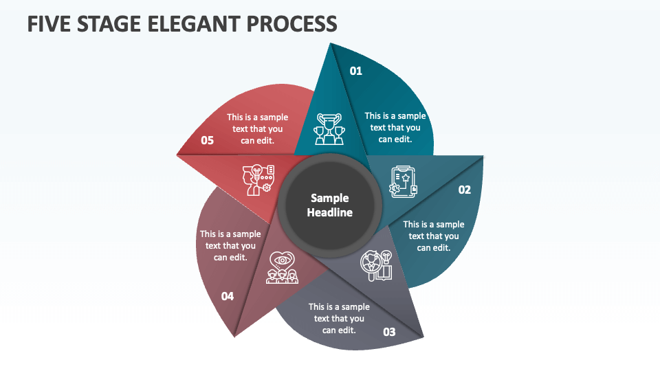 Five Stage Elegant Process - Slide 1