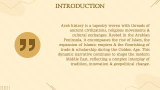 Arab History Presentation - Slide 3