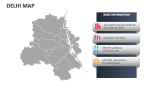 Delhi Map - Slide 3