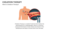 What is Chelation Therapy? - Slide 1