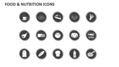 Food & Nutrition Icons - Slide 1