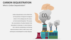 What is Carbon Sequestration? - Slide 1