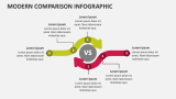 Modern Comparison Infographic - Slide 1