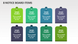 8 Notice Board Items - Slide 1